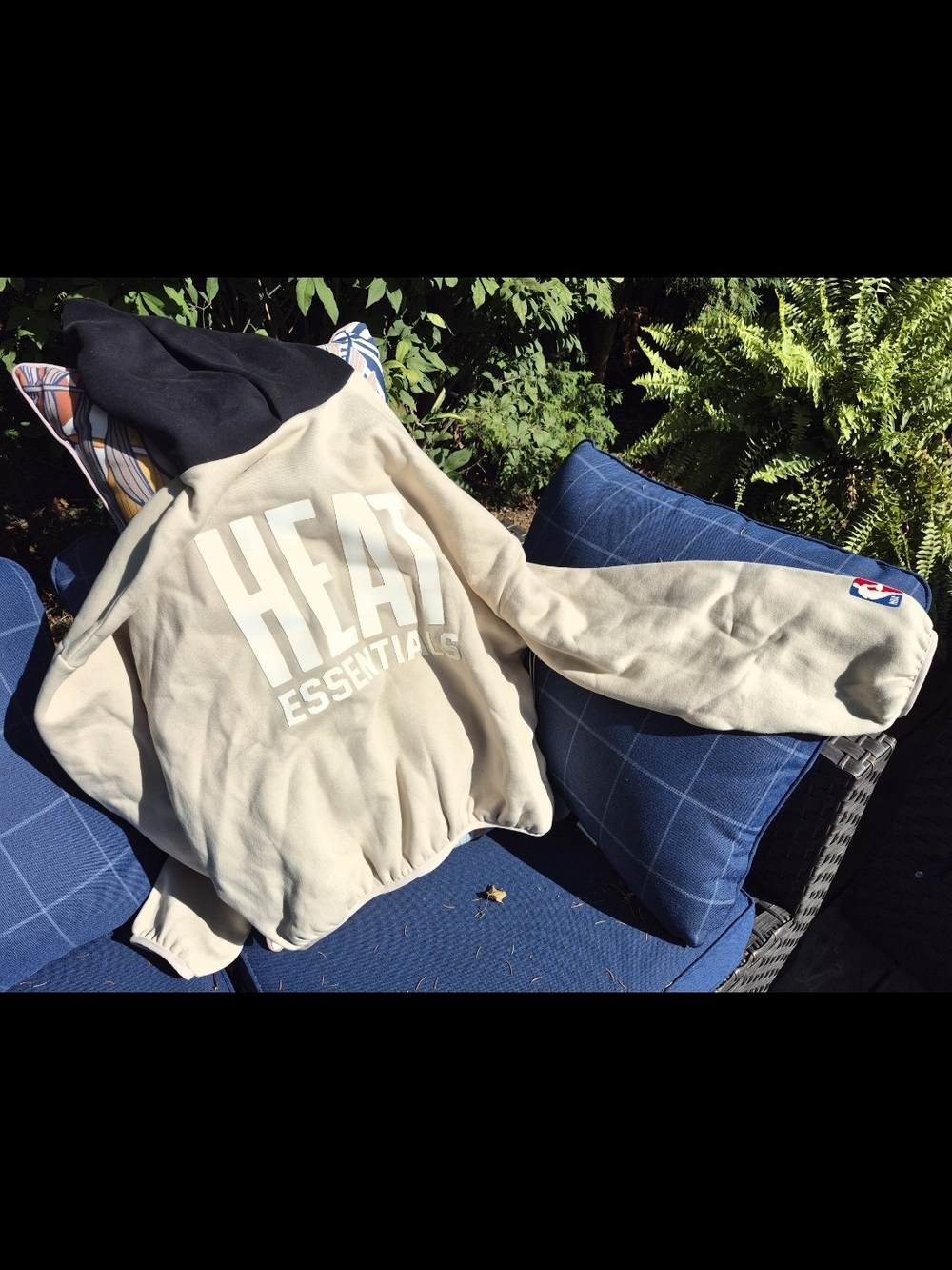 Fear of God Beige HEAT Essentials Crewneck Sweatshirt